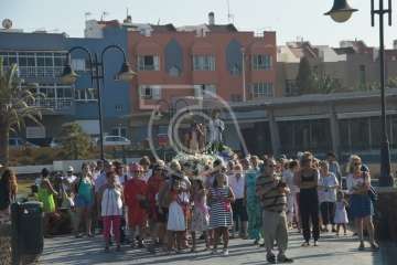 Procesión marítimo-terrestre de Melenara 2018 (Foto TA)
